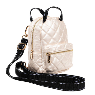 Globetrotter Backpack - Champagne Quilted