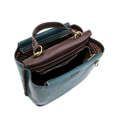 Charming Satchel- Turquoise