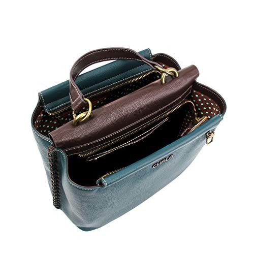 Charming Satchel- Turquoise