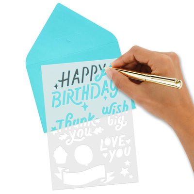 Celebrations Stencil Kit, Pack of 36