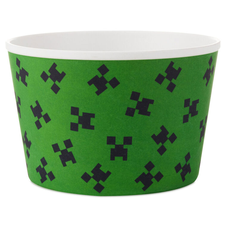 Minecraft Popcorn Bowls, Set of 4