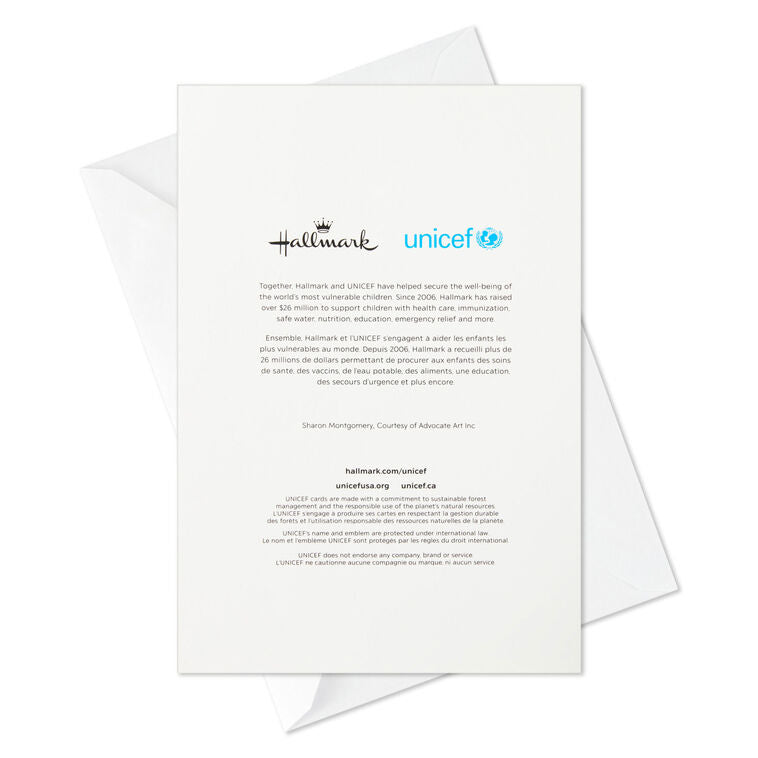 UNICEF Peace Dove on Red Boxed Christmas Cards, Pack of 12