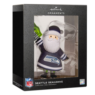 NFL Seattle Seahawks Santa Fan Hallmark Ornament