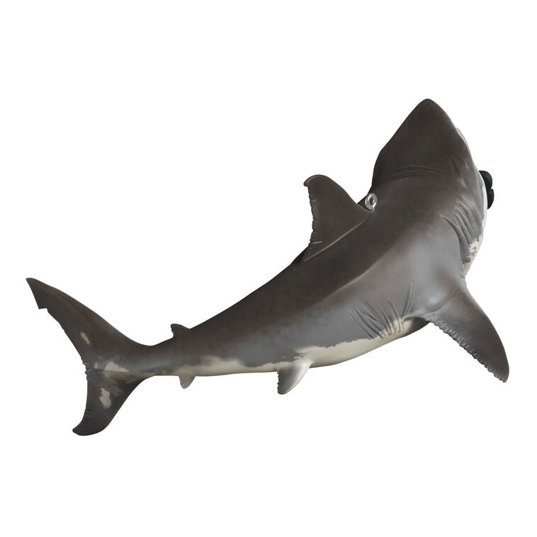 Shark Week ornament, great white shark with Discovery logo in jaws, Hallmark Keepsake, Christmas tree decoration, TV event collectible.