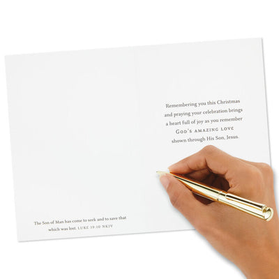 God's Love Religious Boxed Christmas Cards, Pack of 16