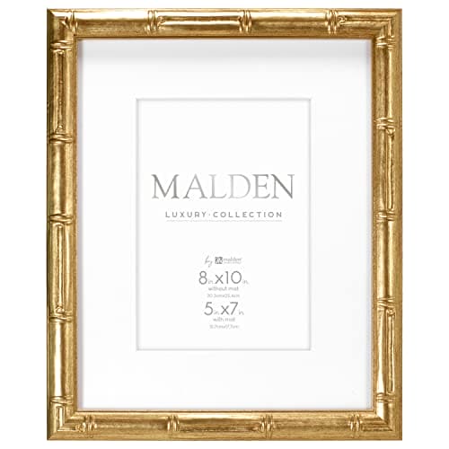 Gold Matted Bamboo - 5x7