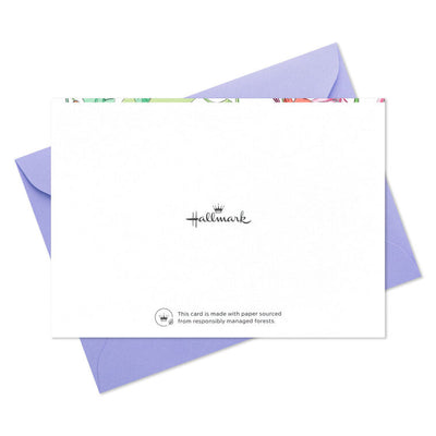 Floral thank-you cards with colorful wildflowers and greenery around a gold-framed “so grateful” message.

