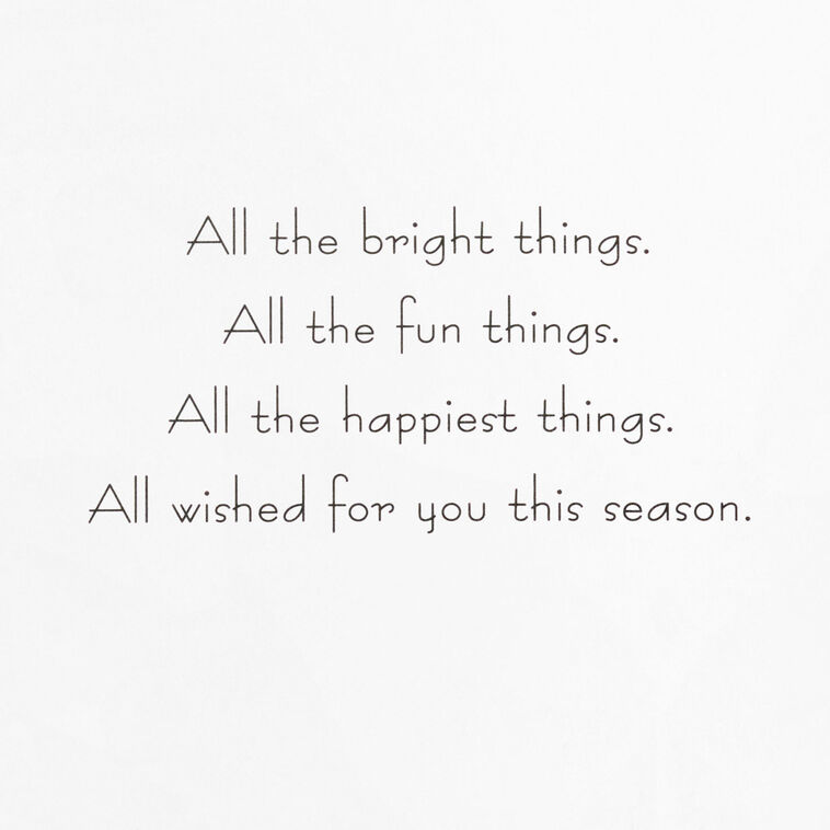 Strings of Christmas Lights Packaged Christmas Cards, Set of 5