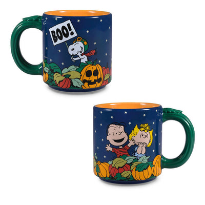 Peanuts great pumpkin scene mug, 16 oz.
