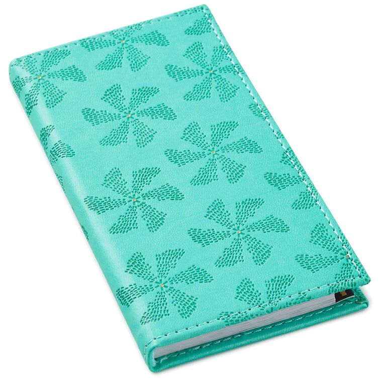 Hallmark Mint Floral Password Keeper Notebook – Banner's Hallmark
