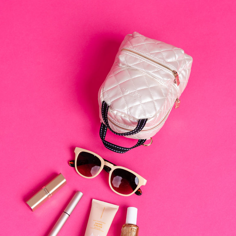 Globetrotter Backpack - Black Quilted