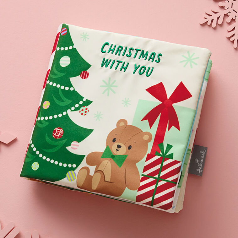 Christmas With You Touch-and-Feel Fabric Book for Baby