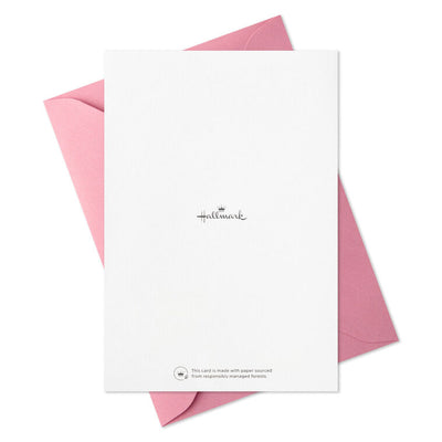Set of 5 Hallmark mini blank cards featuring orange animal print design with gold foil accents and matching envelopes.
