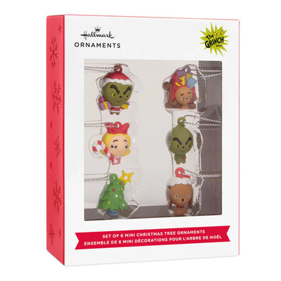 Mini Dr. Seuss's How the Grinch Stole Christmas!™ Shatterproof Ornaments, Set of 6