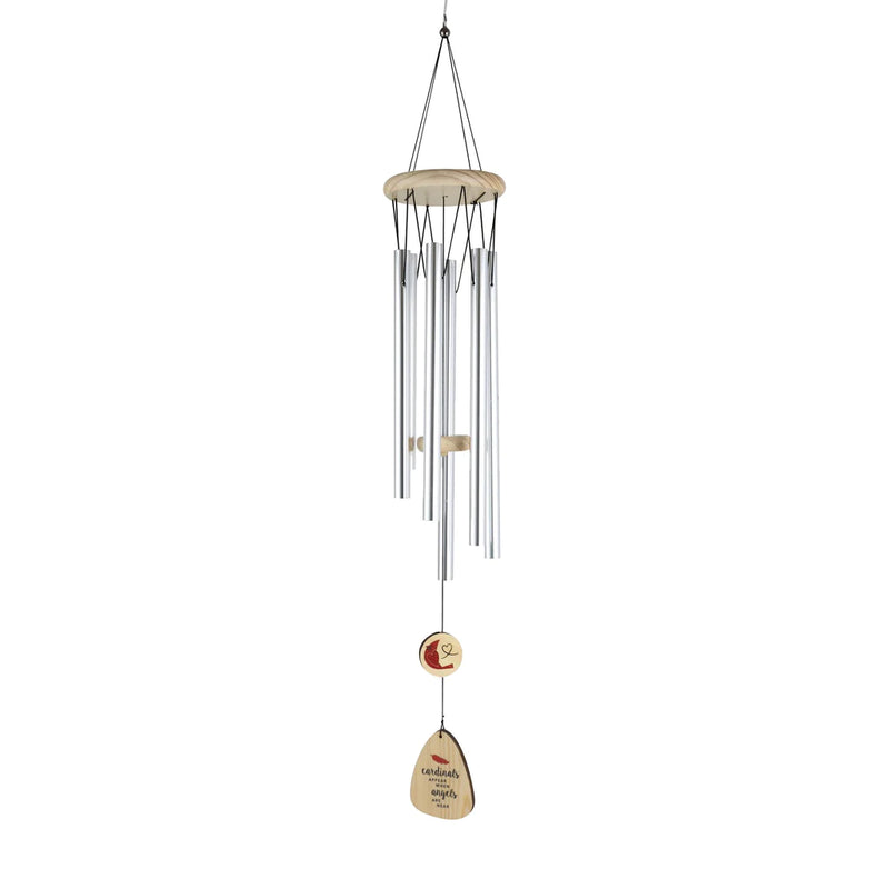 Caring Cardinals Wind Chimes