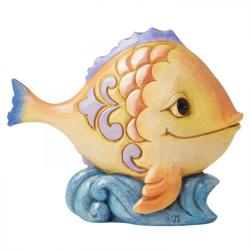 "Goldfish," and "Carp,"  so it could also be a carp, which is another freshwater fish with a similar body shape.