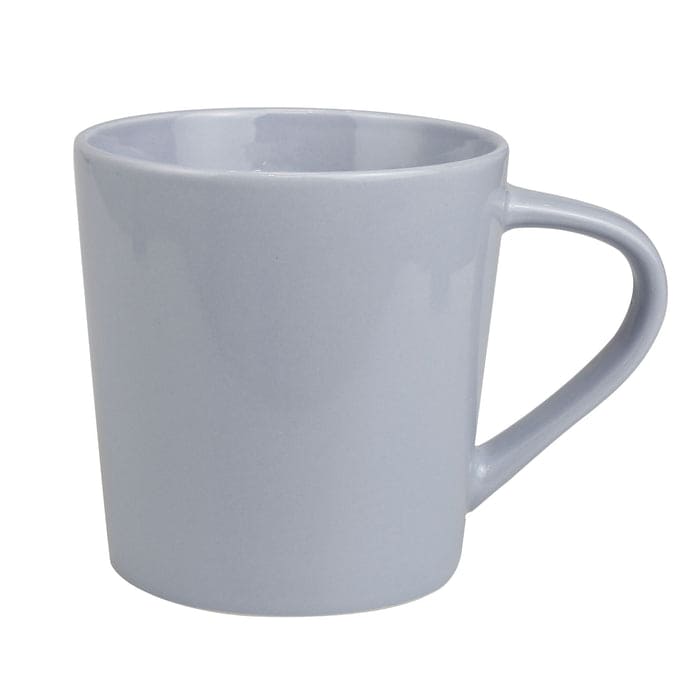 Dirty Mud Not Bossy Mug by Enesco – 16 oz light blue stoneware mug with quote: “Not bossy. Just aggressively helpful.”
