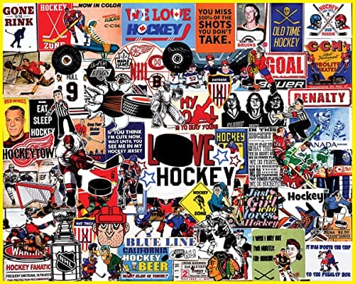 I Love Hockey 1000 pc