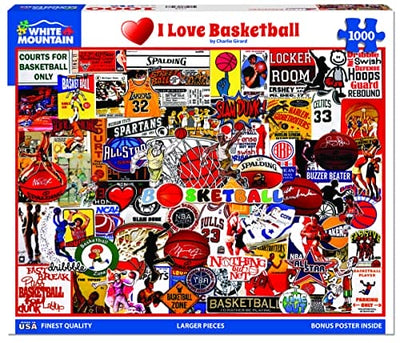 I Love Basketball 1000 pc