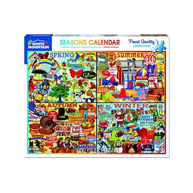 Seasons Calendar  1000 pc