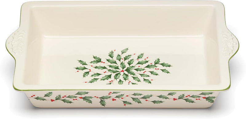 Holiday rectangular baker