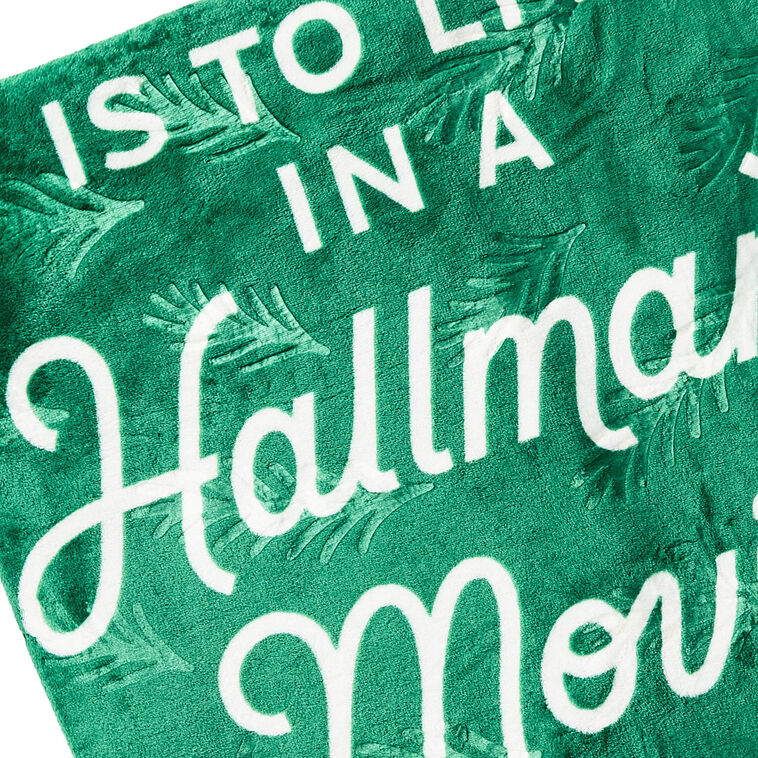 Hallmark Channel My Christmas Wish Throw Blanket, 50x60