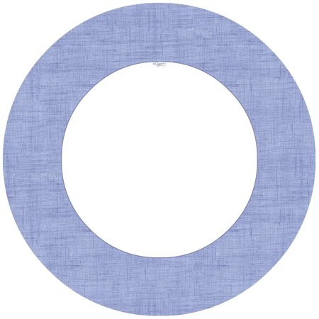 Round Paper Dinner Plates Linen Lavender