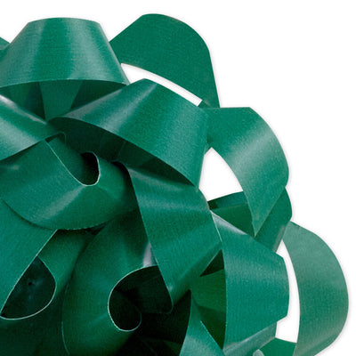 4.6" Green Paper Gift Bow