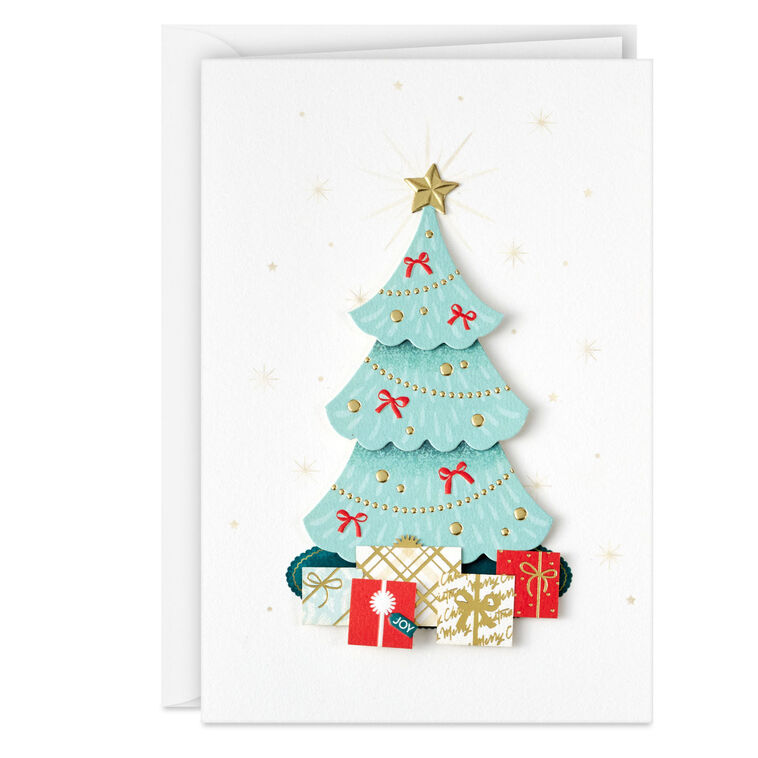 Christmas Tree Wishes Boxed Christmas Cards, Pack of 8