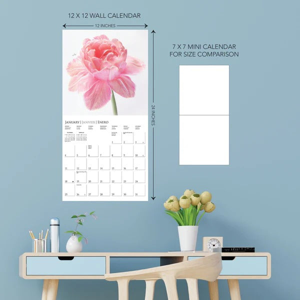 Fleurs 12 x 12 Wall Calendar