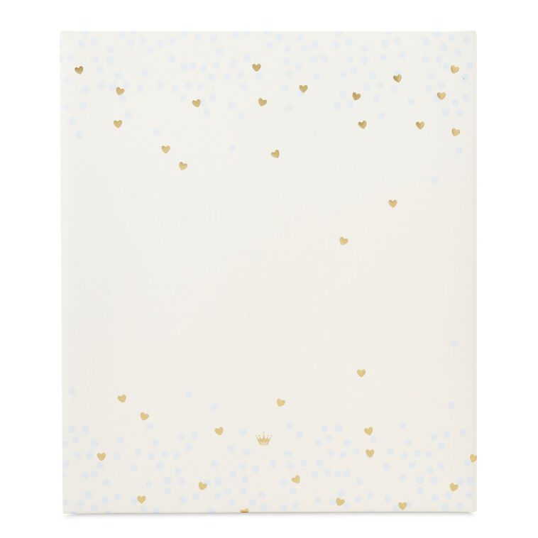 Forever Loving You Hearts on Cream Refillable Photo Album