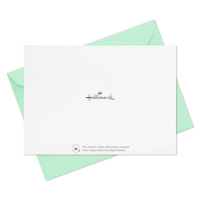 Blank note cards with retro-style illustrations of women sunbathing on colorful beach towels, boxed with envelopes.
