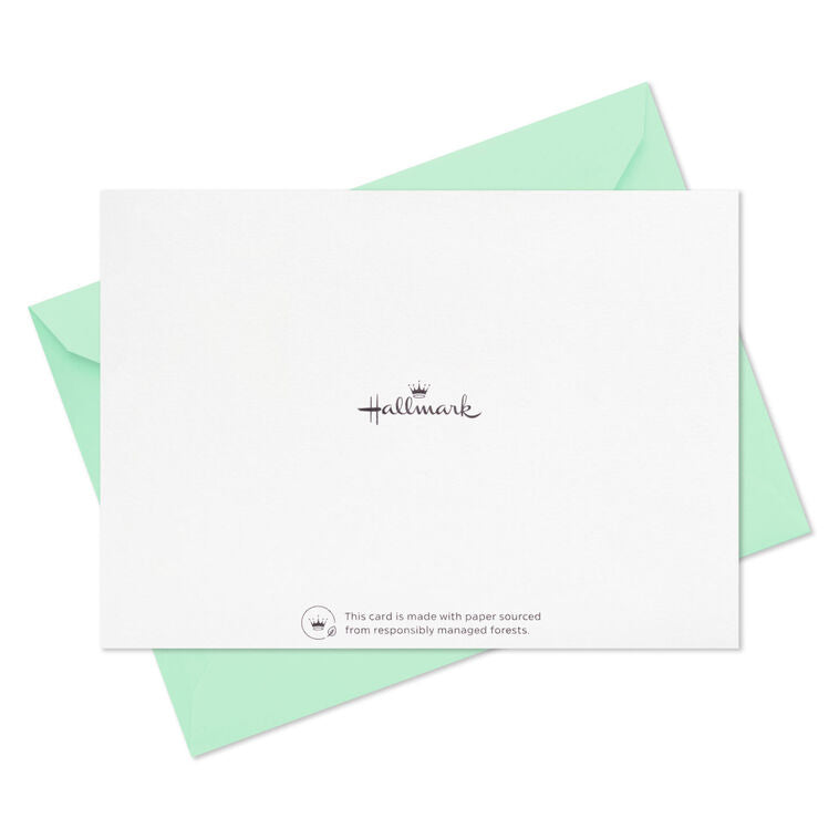 Blank note cards with retro-style illustrations of women sunbathing on colorful beach towels, boxed with envelopes.
