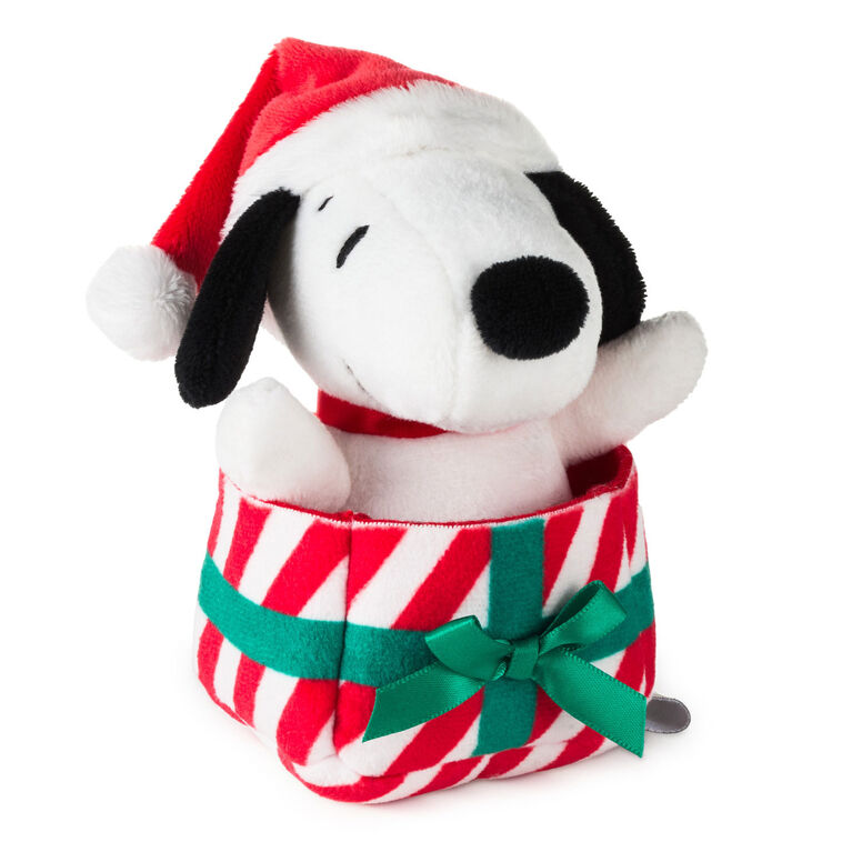 Peanuts® Snoopy in Present Zip-Along Plush Toy