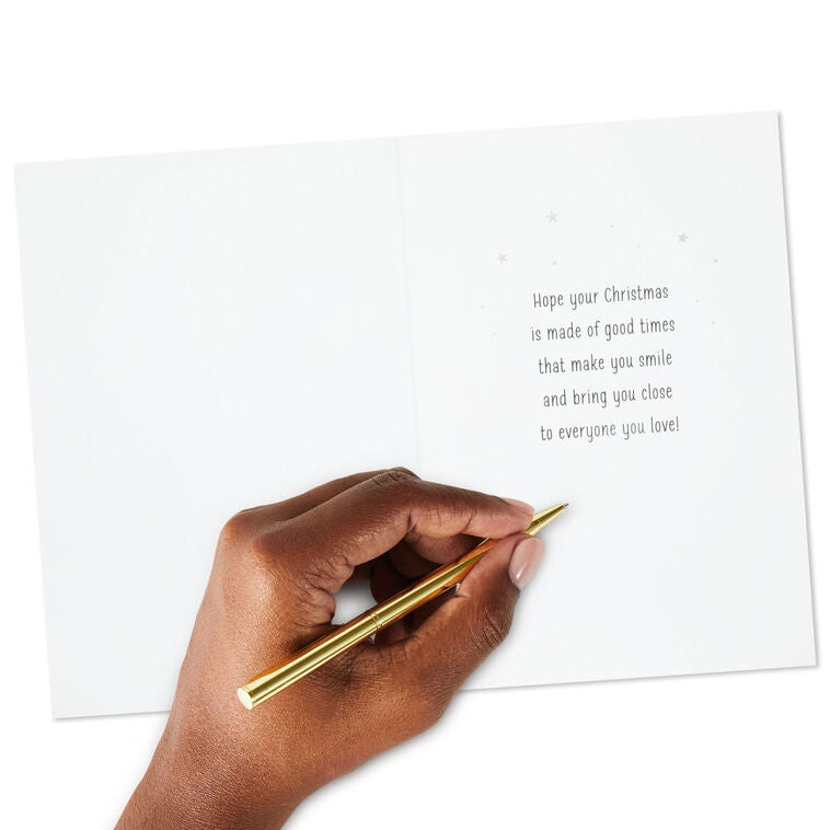 Snow Angel Tree Boxed Christmas Cards, Pack of 16