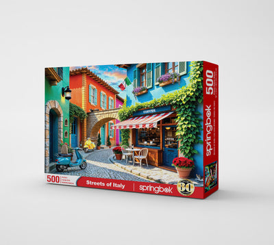 Streets of Italy 500 Piece Jigsaw Puzzle
