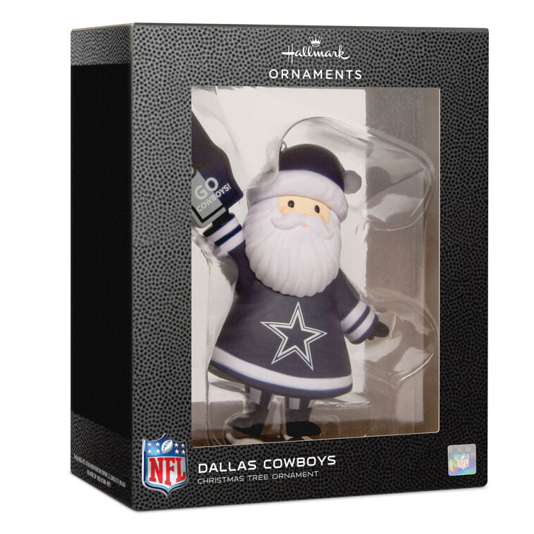 NFL Dallas Cowboys Santa Fan Hallmark Ornament