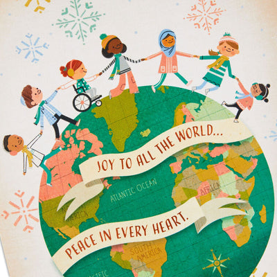 UNICEF Joy to All the World Boxed Christmas Cards, Pack of 12