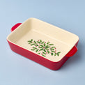 Holiday rectangular baking dish   small