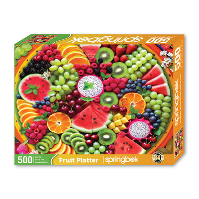Fruit Platter 500 Piece Jigsaw Puzzle