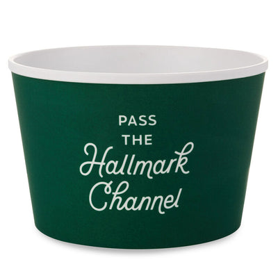 Hallmark Channel Holiday Movie-Watching Popcorn Snack Bowls, Set of 4