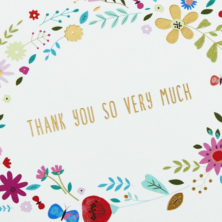 Assorted whimsical note cards with gold foil accents in multiple designs, includes envelopes and reusable caddy.