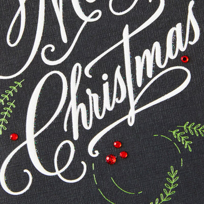 Elegant Script Boxed Christmas Cards, Pack of 10