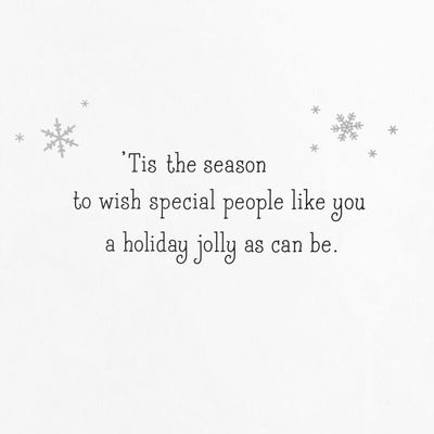 Snowman and Deer Boxed Holiday Cards, Pack of 16