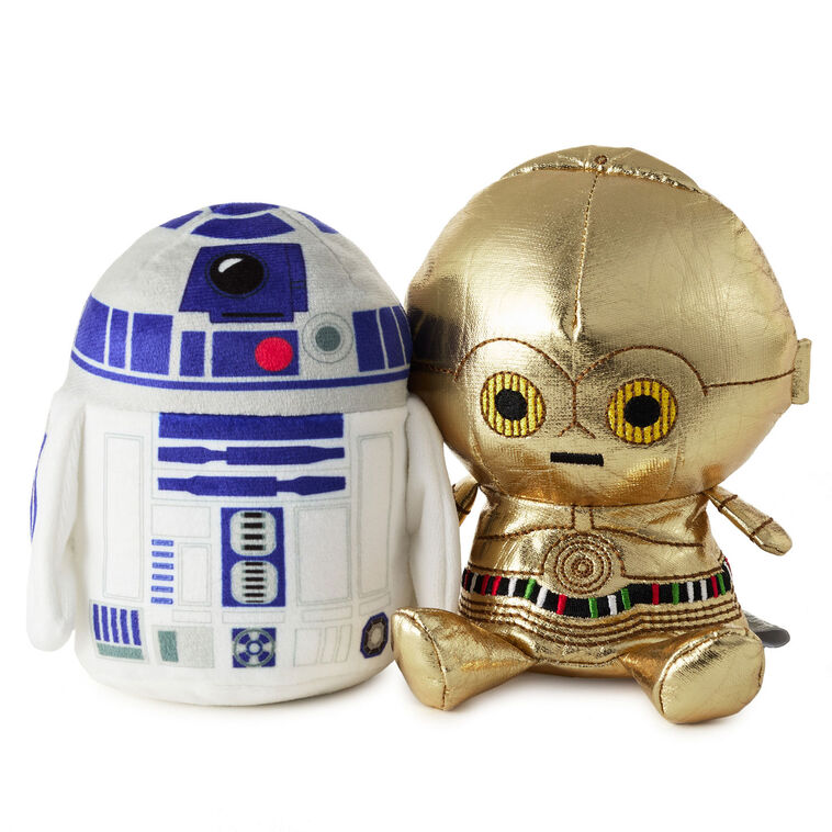 Star Wars™ R2-D2™ and C-3PO™ Magnetic Plush Pair With Sound, 6.25" H