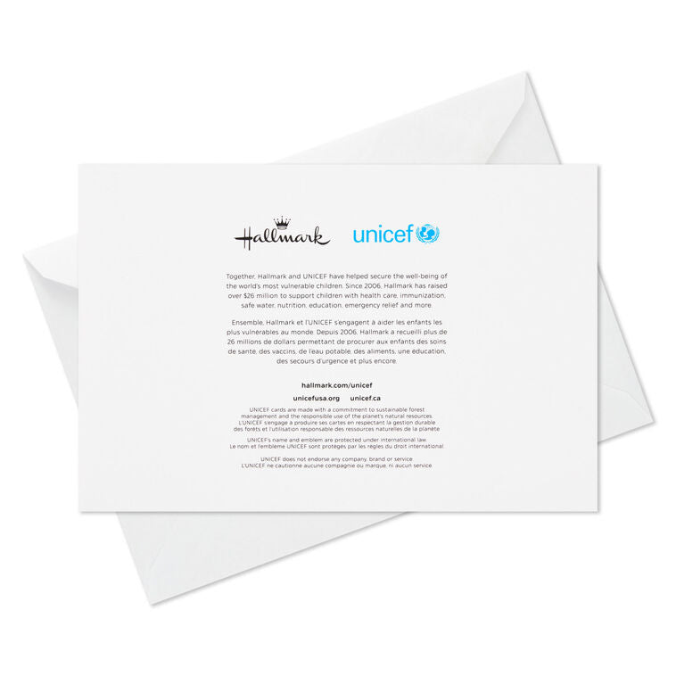 UNICEF Here Comes Christmas Boxed Christmas Cards, Pack of 12