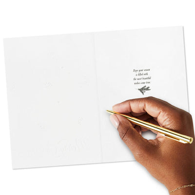 Elegant Poinsettia Boxed Christmas Cards, Pack of 16