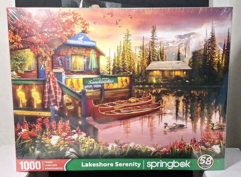Lakeshore Serenity 1000 Piece Jigsaw Puzzle