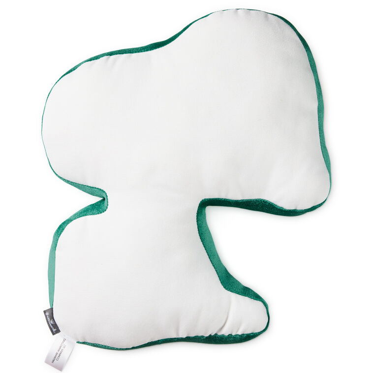 Peanuts Santa Snoopy Shaped Pillow, 13x15