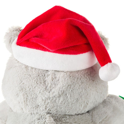 Musical Christmas Hippo Plush With Motion, 11"